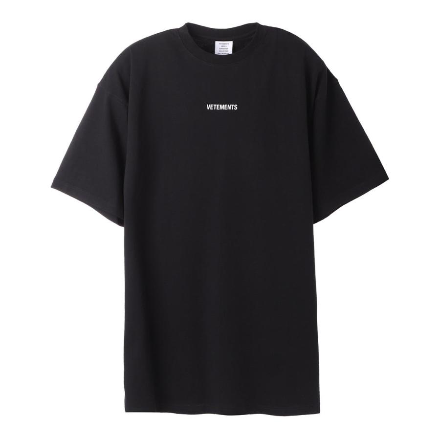ヴェトモン VETEMENTS クルーネック Tシャツ LOGO PATCH T-SHIRT ブラック メンズ レディース  ue51tr540b-black :ue51tr540b:モダンブルーYahoo!店 - 通販 - Yahoo!ショッピング