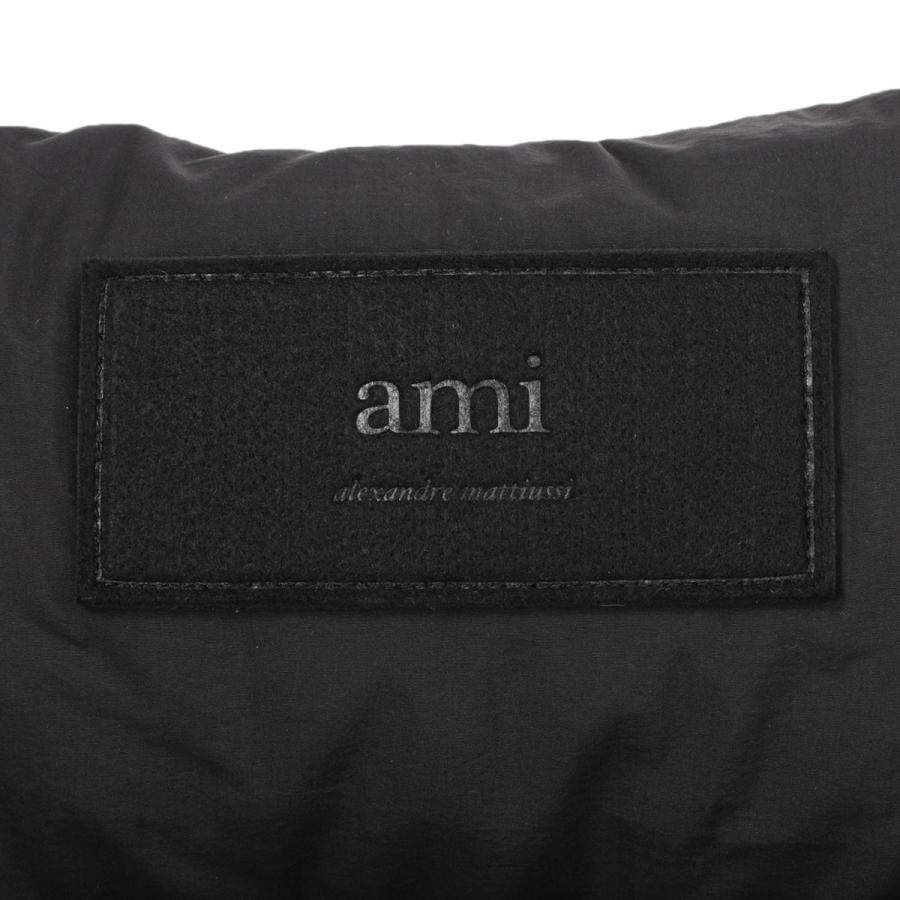 アミパリス AMI  paris ダウンベスト ブラック メンズ レディース ダウン ベストの画像