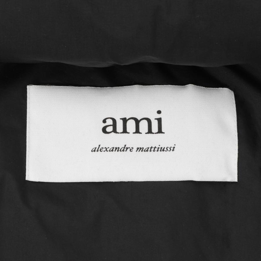 アミパリス AMI  paris ダウンベスト ブラック メンズ レディース ダウン ベストの画像