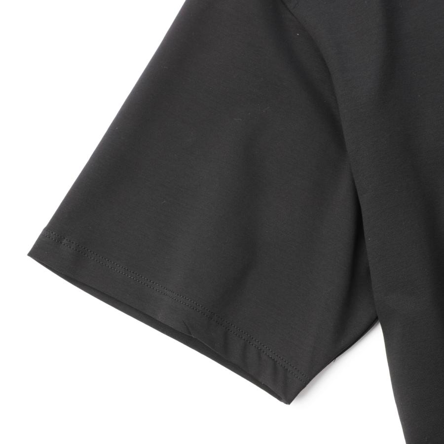 PRADA（プラダ） クルーネック半袖Tシャツ ブラック メンズ ujn843 