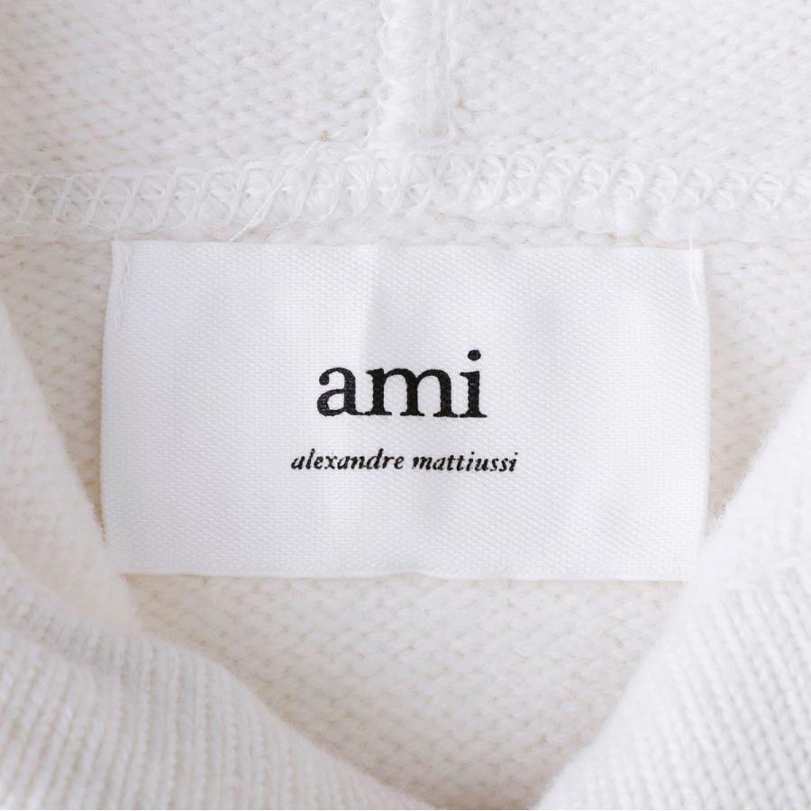 アミ AMI UKS802 018 ニット AMI Alexandre Mattiussi アミパリス AMI PARIS ニットパーカ AMI DE