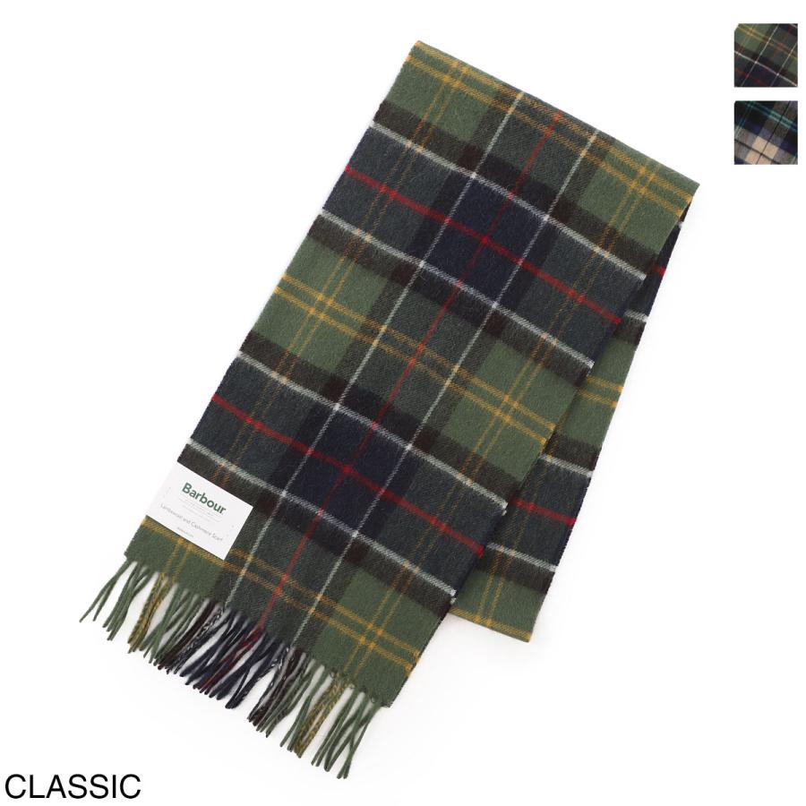 Barbour（バブアー） マフラー BARBOUR WOOL CASHMERE TARTAN SCARF