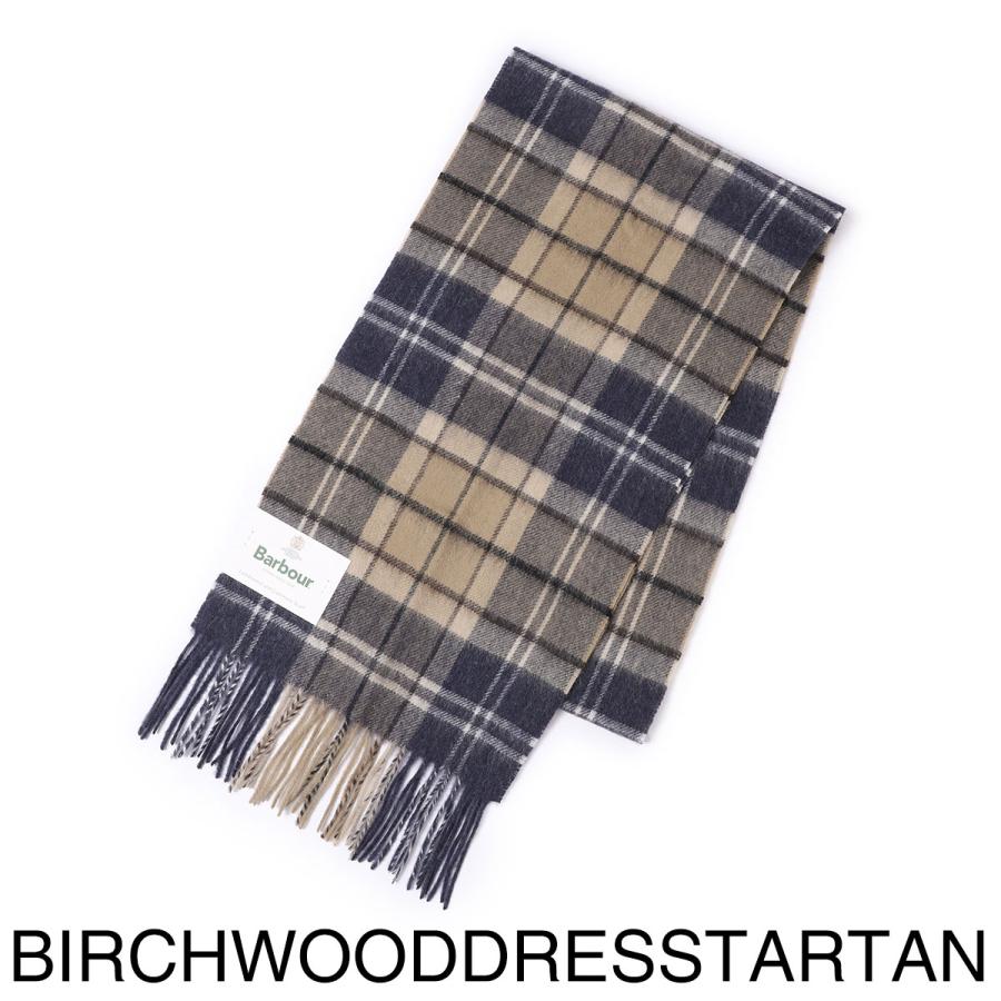 新品未使用　Barbour バブアー　マフラー Barbour（バブアー） マフラー BARBOUR WOOL CASHMERE TARTAN SCARF