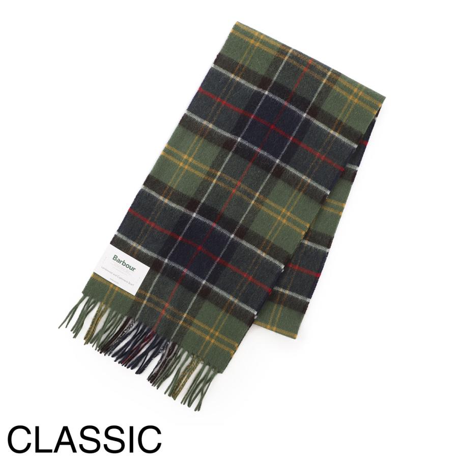 Barbour（バブアー） マフラー BARBOUR WOOL CASHMERE TARTAN SCARF