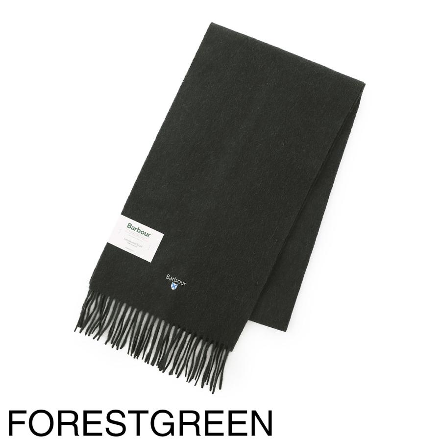 Barbour（バブアー） マフラー BARBOUR PLAIN LAMBSWOOL SCARF メンズ