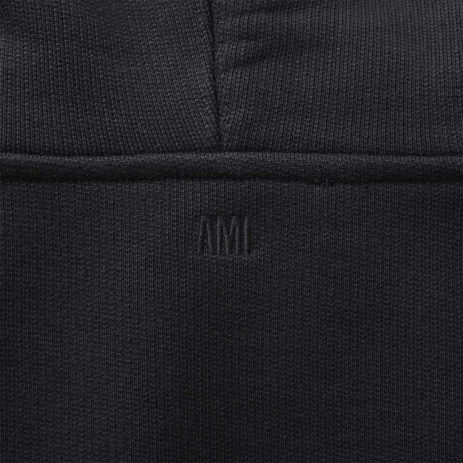アミパリス AMI paris パーカ AMI DE COEUR フーディ ブラック メンズ レディースの画像