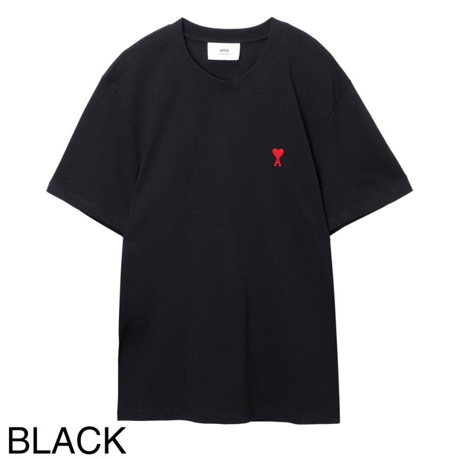 AMI Alexandre Mattiussi アミ AMI クルーネックTシャツ SMALL RED AMI