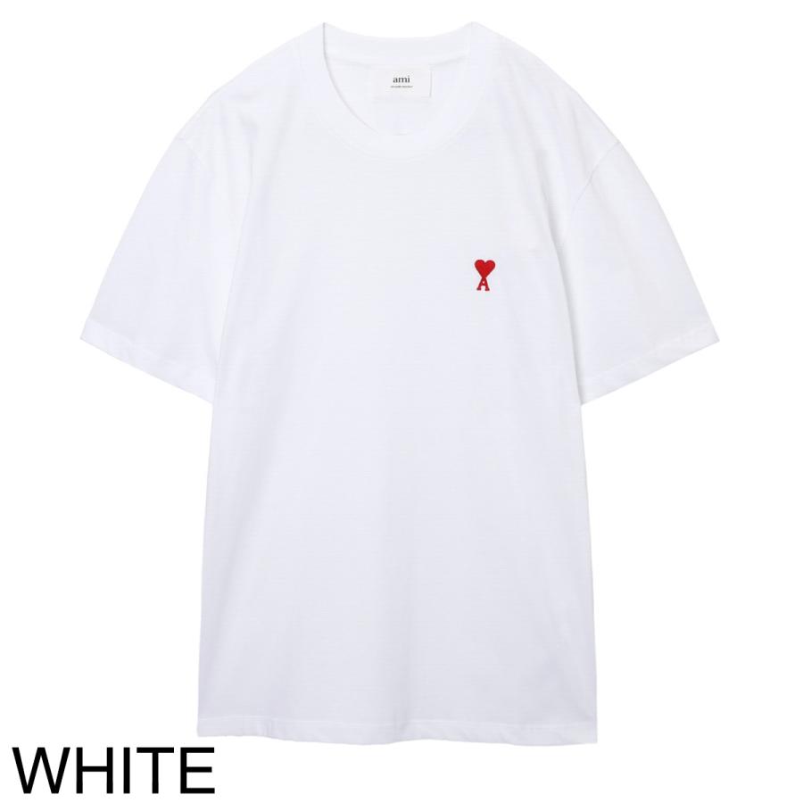 AMI Alexandre Mattiussi アミ AMI クルーネックTシャツ SMALL RED AMI