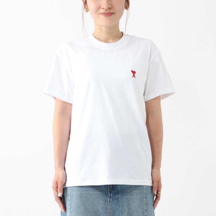 AMI Alexandre Mattiussi アミ AMI クルーネックTシャツ SMALL RED AMI