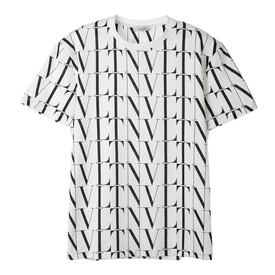 人気ブランドを ヴァレンティノガラヴァーニ Valentino Garavani クルーネック Tシャツ Vltn Times Print ホワイト メンズ Uv3mg08j6pe A01 輝く高品質な Vulkanvegas Derbyde Ae