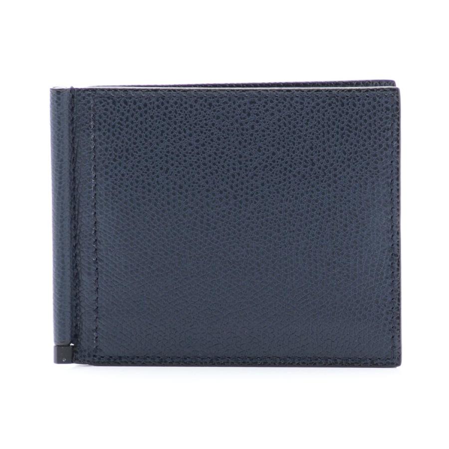 Valextra ヴァレクストラ マネークリップ V0L80 028 財布 ブルー