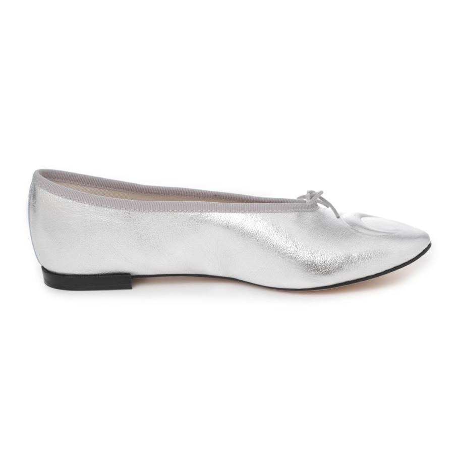 レペット repetto バレエシューズ REPETTO x MARINE SERRE LILOUH BALLERINAS フラットシューズ 大きいサイズあり シルバー レディース v4234vem-020-argentの画像