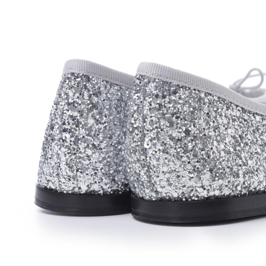Repetto シルバー グリッター ラメパンプス レペット repetto バレエシューズ CENDRILLON HAUTE フラットシューズ