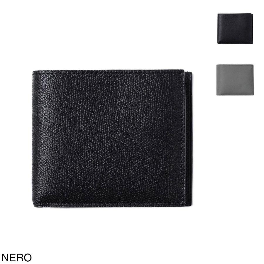 Valextra（ヴァレクストラ） Valextra 2つ折り財布 小銭入れ付き V8L23