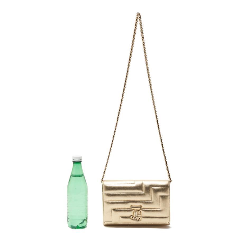 JIMMY CHOO（ジミーチュウ） クラッチバッグ 2WAY VARENNE ゴールド