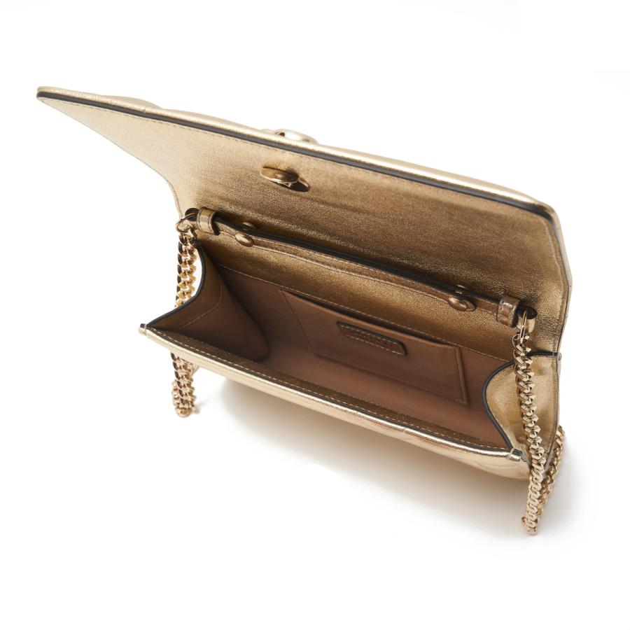 JIMMY CHOO（ジミーチュウ） クラッチバッグ 2WAY VARENNE ゴールド