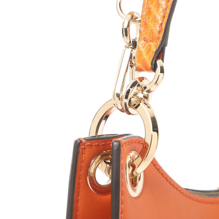 ジミーチュウ JIMMY CHOO ハンドバッグ 2WAY VARENNE HOBO S ホーボーバッグ オレンジ レディース varenne-hobo-s-xca-amberorange-lightgold｜mb-y｜08