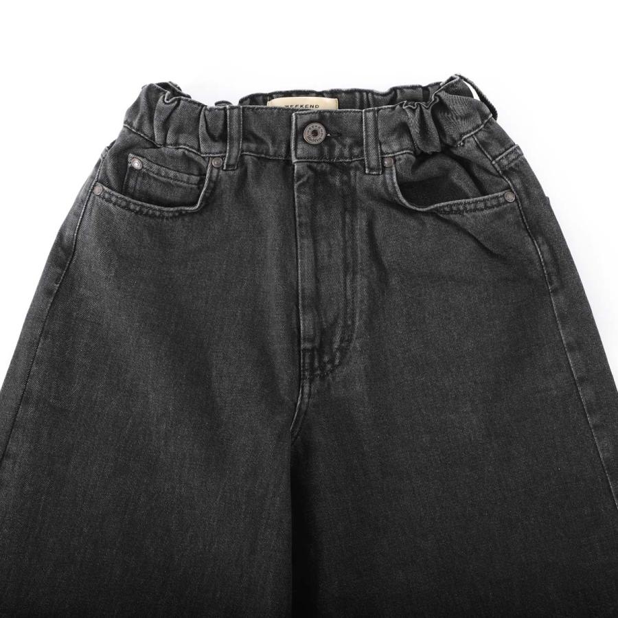 ウィークエンドマックスマーラ WEEKEND Max Mara ジップフライジーンズ VORTICE ヴォルティチェ ワイド デニムパンツ オーガニックコットン レディースの画像