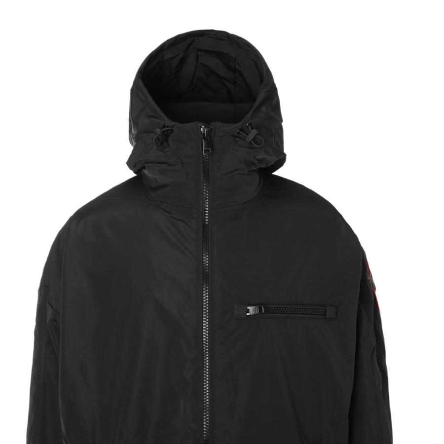 DIESEL ブラック ブルゾン DIESEL（ディーゼル） ナイロンブルゾン - ブラック レディース