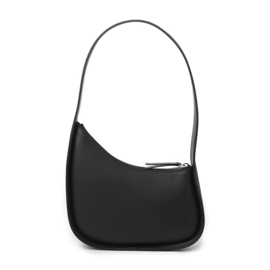 hima様therow ミニカーフスキンレザーショルダーバッグ　ブラック THE ROW ザ ロウ ショルダーバッグ/ハンドバッグ/HALF MOON ハーフ