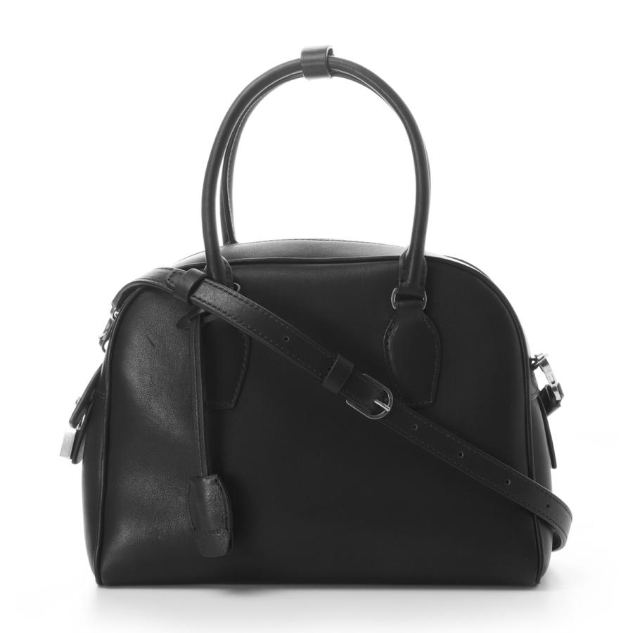 ザ ロウ THE ROW ハンドバッグ SMALL INDIA 10 レザー製バッグ ショルダーバッグ ブラック レディース w1734-l72-basの画像