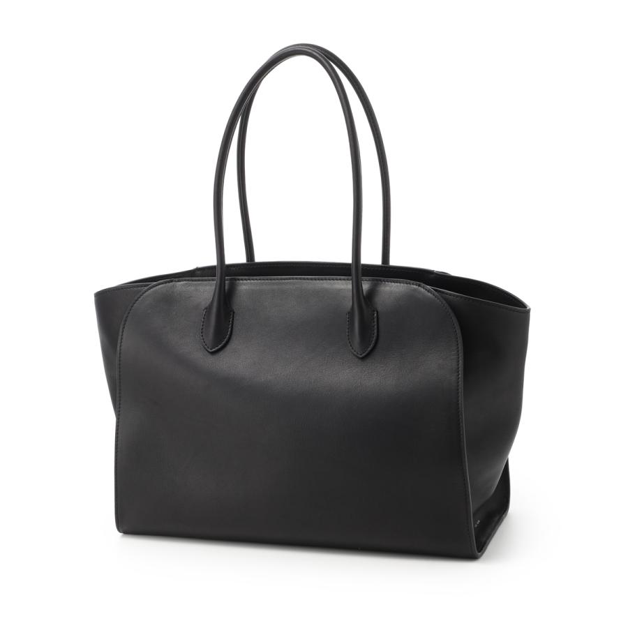 THE ROW MARLO14 ブラック新品未使用サドルレザー ザ ロウ THE ROW トートバッグ MARLO 14 サドルレザー ブラック