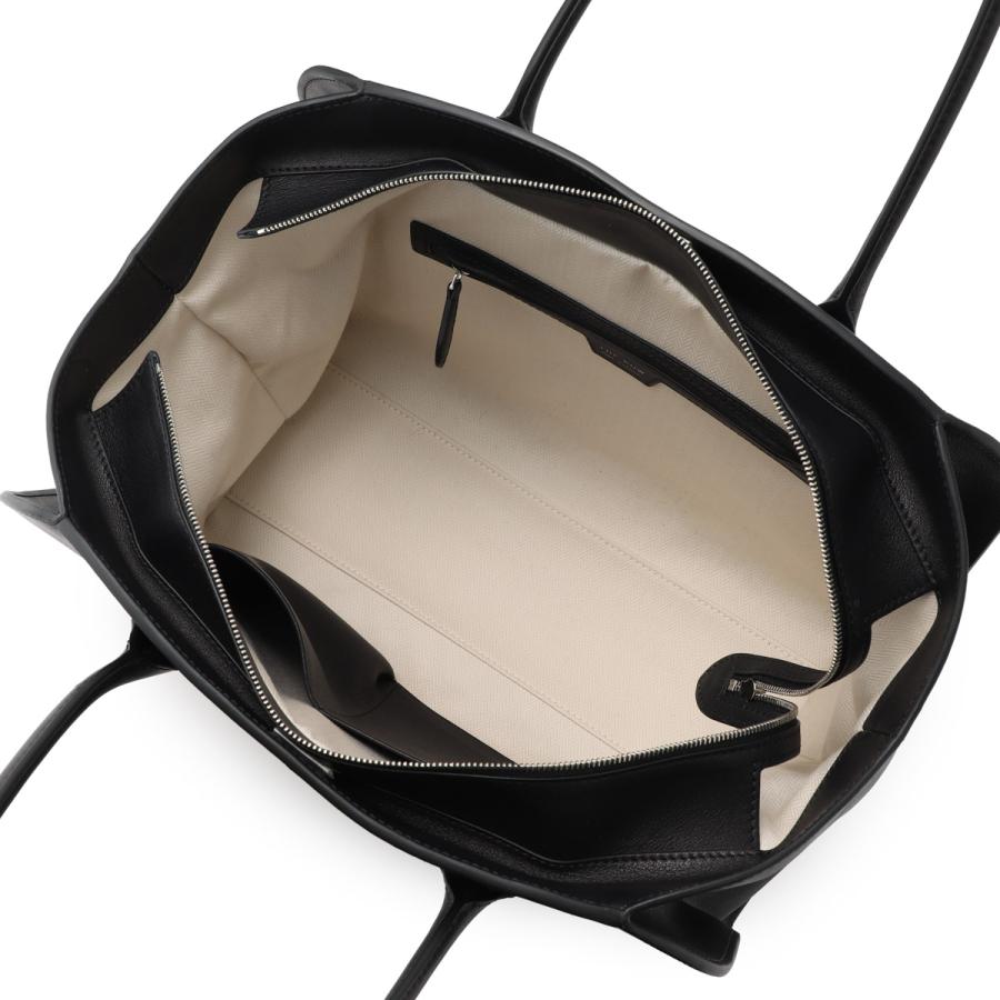 ザ ロウ THE ROW トートバッグ MARLO 14 サドルレザー ブラック