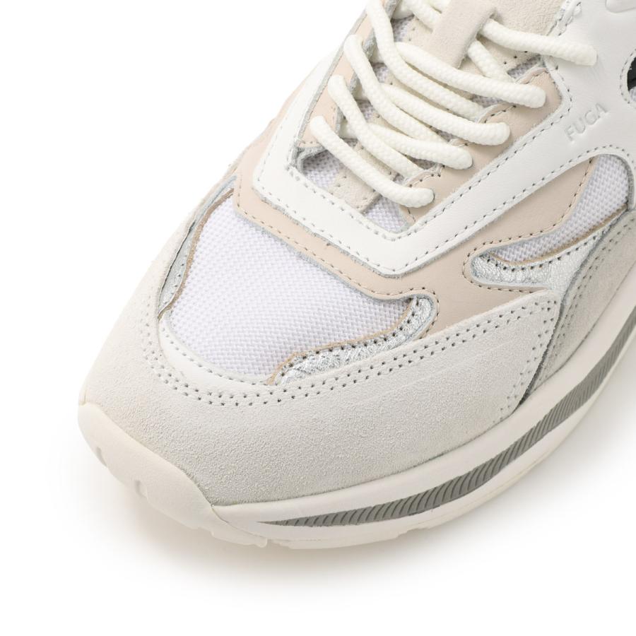 デイト DATE スニーカー FUGA 大きいサイズあり レディース fuga-w411-fg-dr-ws-dragon-white-silverの画像
