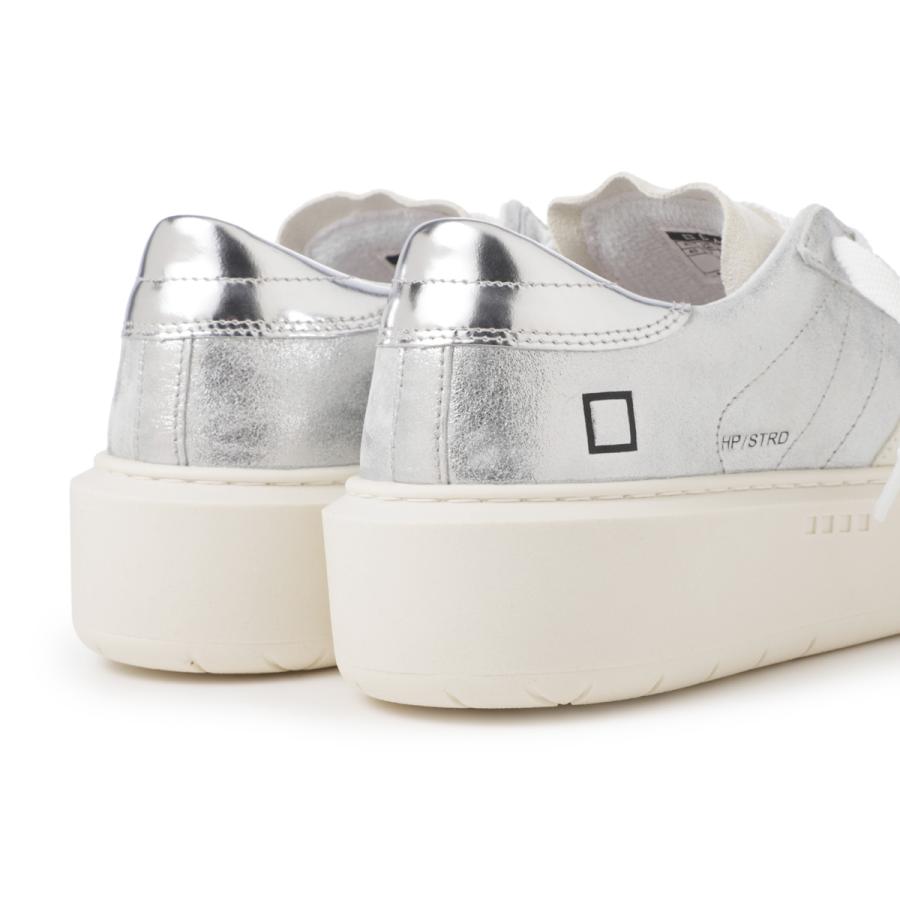 デイト DATE スニーカー HILL LOW PLATFORM 大きいサイズあり シルバー