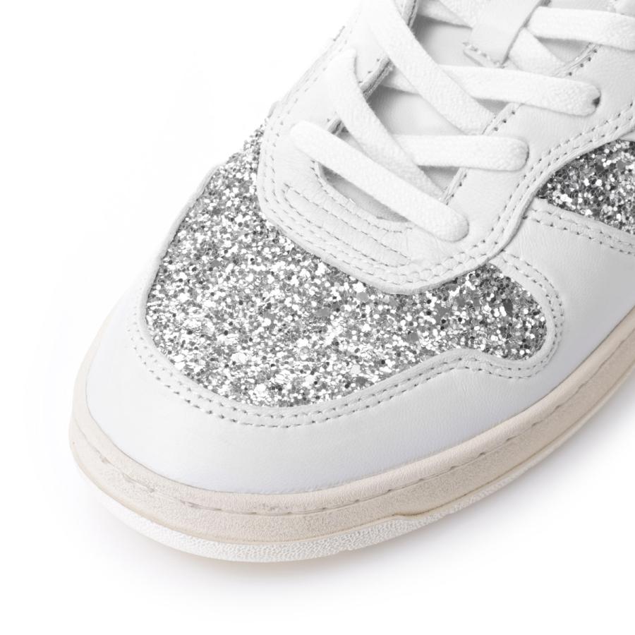 デイト DATE スニーカー COURT 2.0 GLITTER コート グリッター ローカットスニーカー 大きいサイズあり シルバー レディースの画像