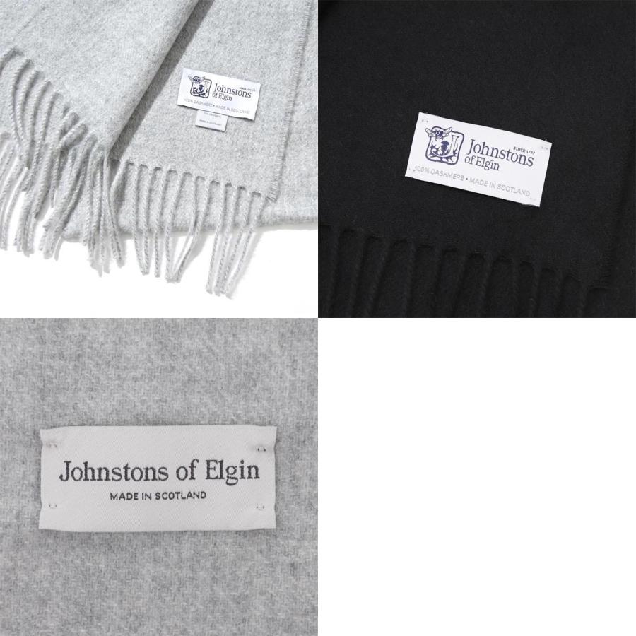 ジョンストンズ JOHNSTONS OF ELGIN カシミヤ マフラー メンズ レディース wa000016-ha0100-silver｜mb-y｜11