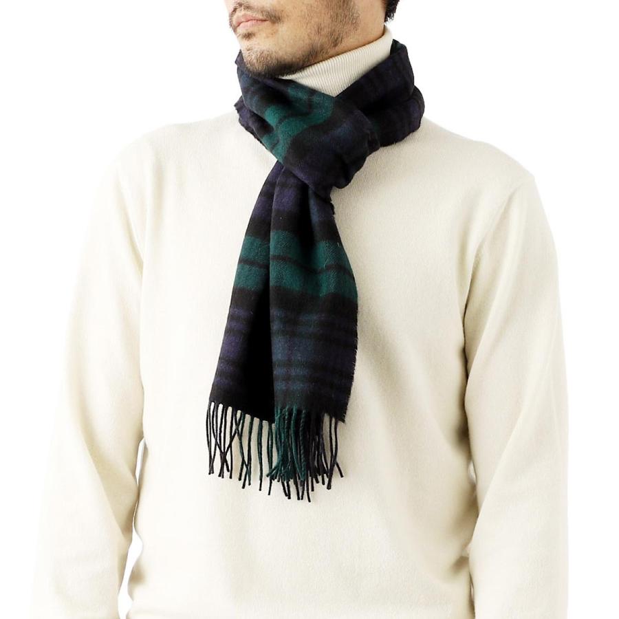 ジョンストンズ Johnstons Of Elgin カシミヤ マフラー メンズ レディース Wa Ku0317 Black Watch Wach モダンブルーyahoo 店 通販 Yahoo ショッピング