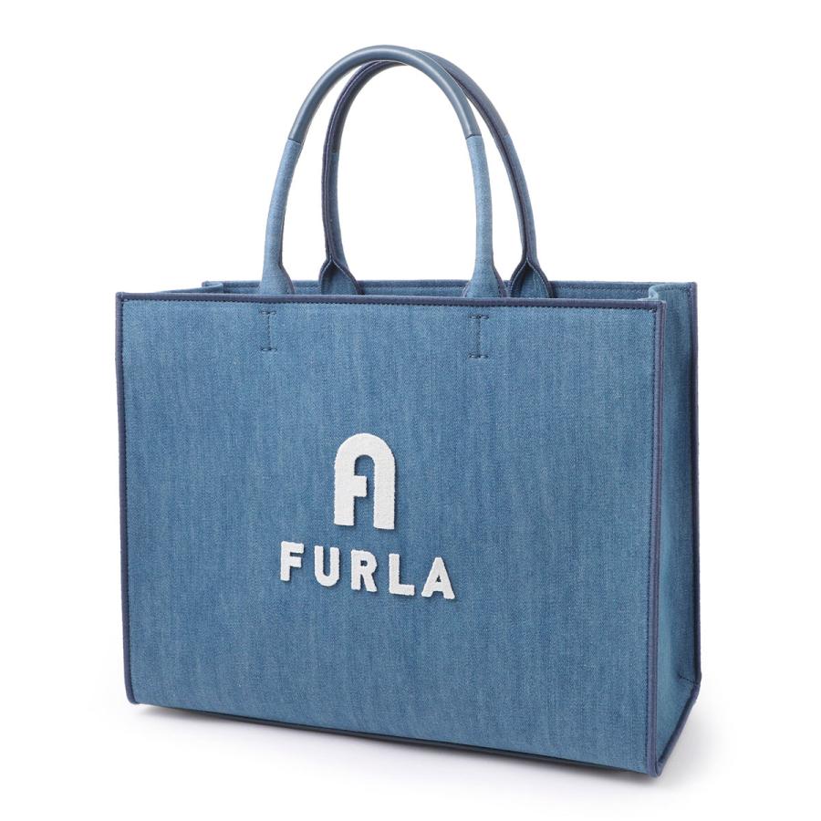 FURLA（フルラ） トートバッグ OPPORTUNITY L TOTE ブルー レディース