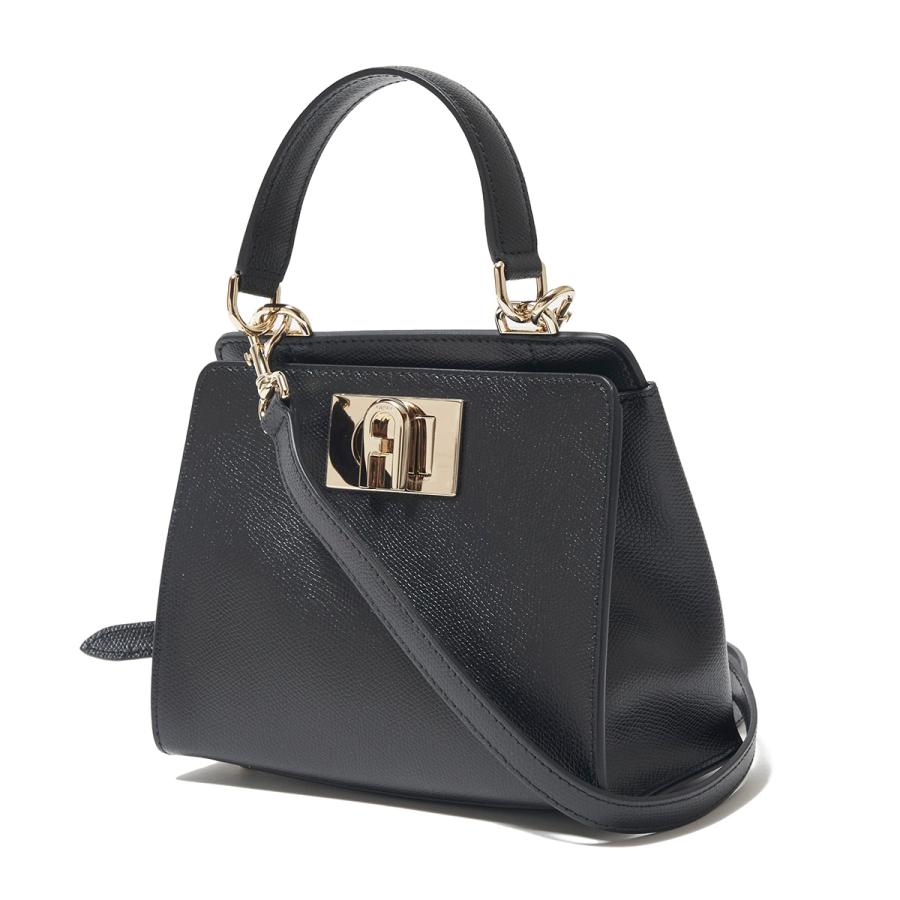 超美品✨FURLA フルラ　1927 2way ショルダーバッグ　斜めがけ　黒 FURLA フルラ ハンドバッグ 2WAY 1927 ショルダーバッグ