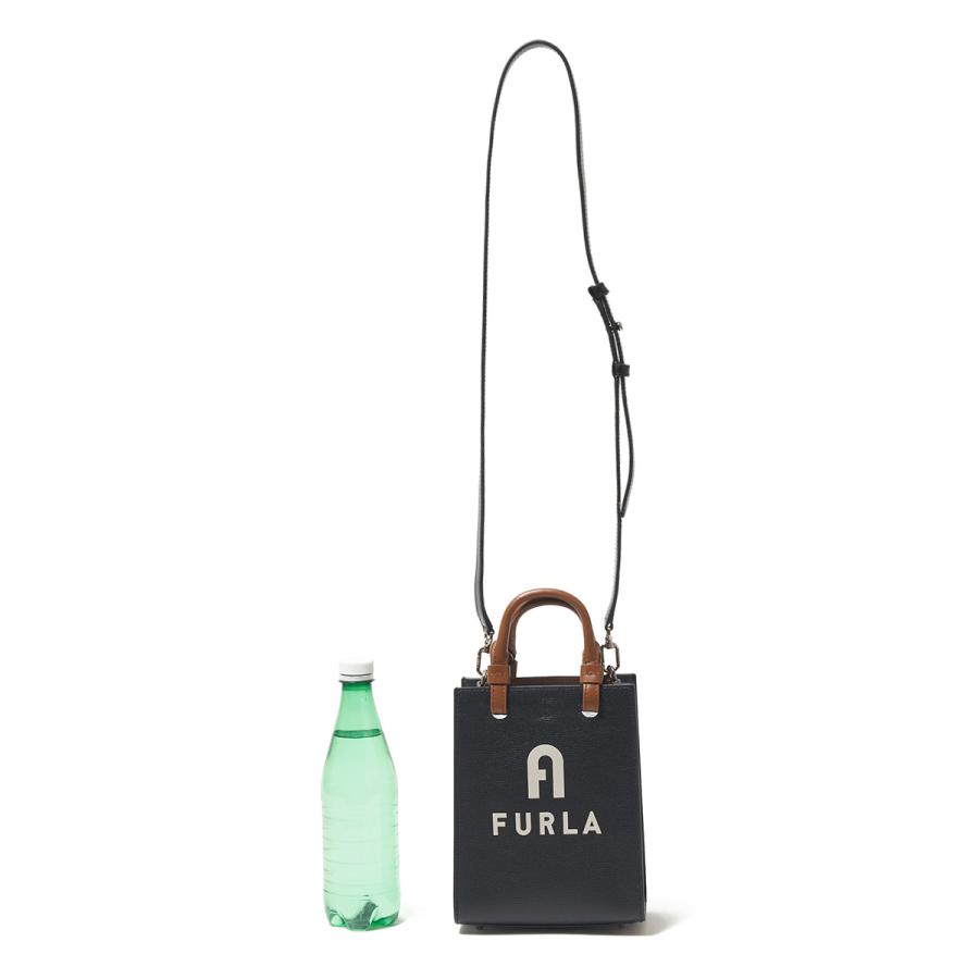 FURLA 2WAY ミニトートバッグ ブラック FURLA（フルラ） ショルダーバッグ 2WAY ミニトートバッグ ブラック