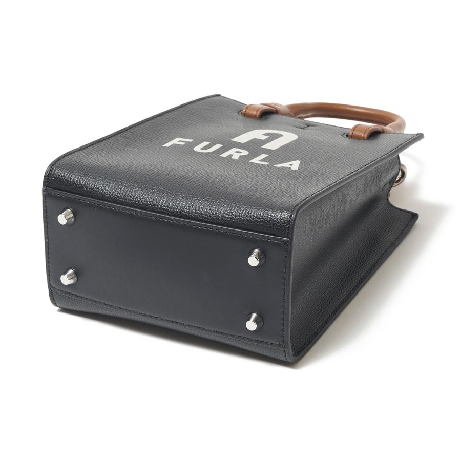 FURLA 2WAY ミニトートバッグ ブラック FURLA（フルラ） ショルダーバッグ 2WAY ミニトートバッグ ブラック