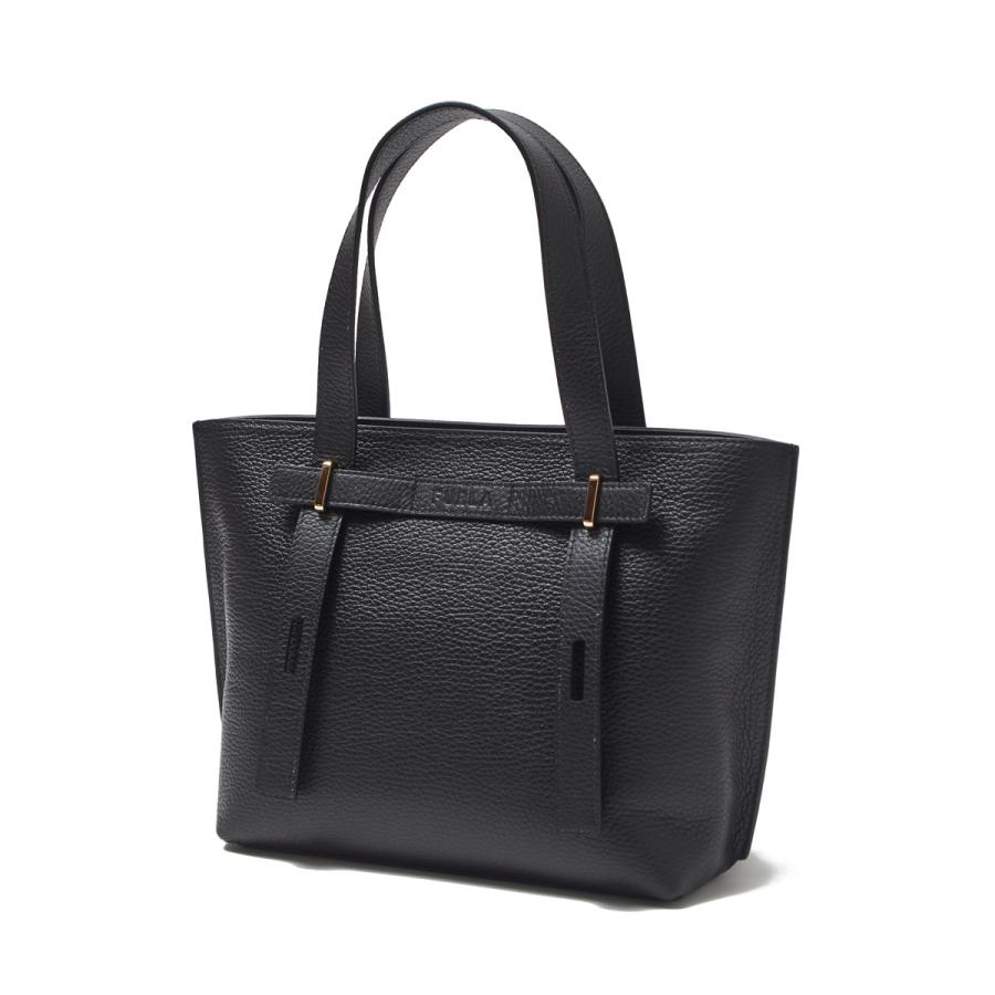 【美品】フルラ トートバッグ ジョーヴェ オールレザー ブラック FURLA（フルラ） トートバッグ FURLA GIOVE S TOTE ブラック