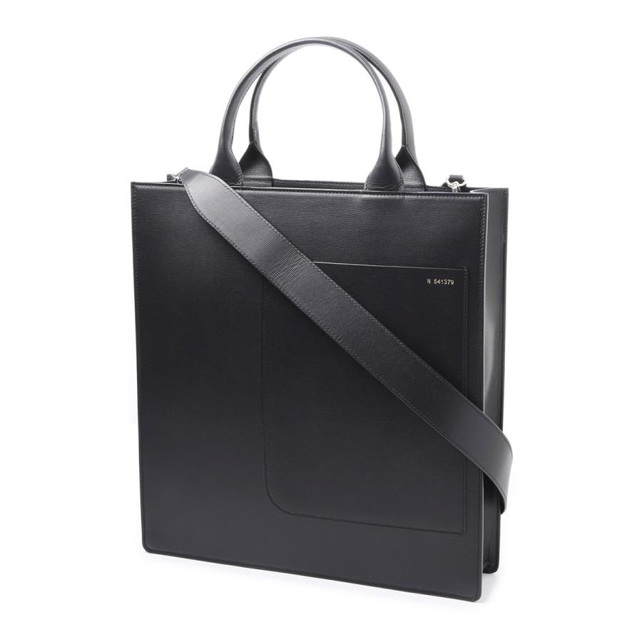 Valextra（ヴァレクストラ） トートバッグ BOXY MEDIUM TOTE ブラック