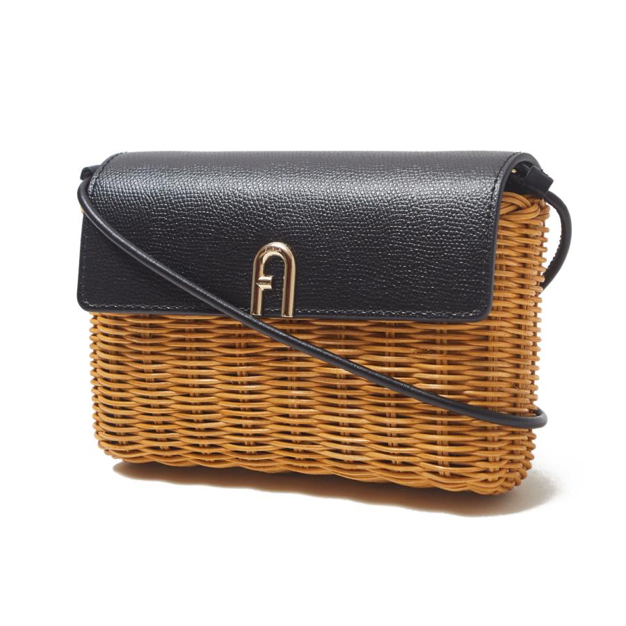 【美品】★FURLA★クロスボディバッグブラック FURLA フルラ CLUB 2 S CROSSBODY 26 ショルダーバッグ クロス