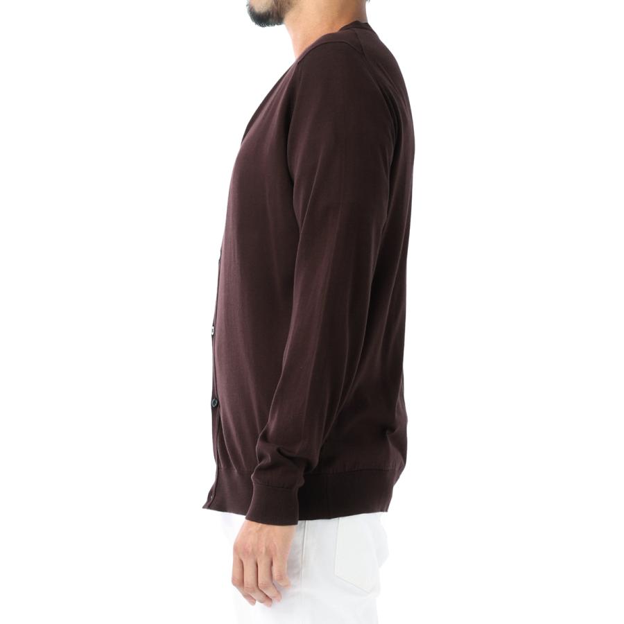 ジョンスメドレー JOHN SMEDLEY カーディガン WHITCHURCH シーアイランドコットン 30ゲージ STANDARD FIT メンズ whitchurch-coffeebeanの画像