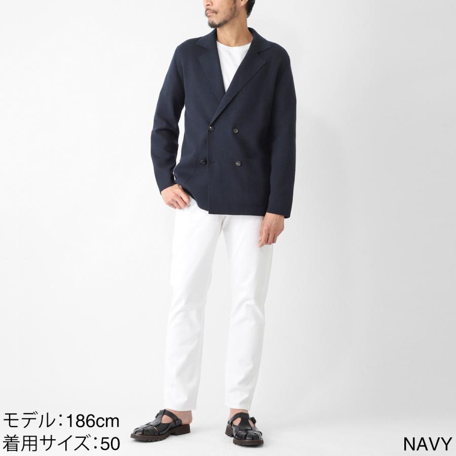 タリアトーレ TAGLIATORE ダブルブレスト ニットジャケット WILLY PE 大きいサイズあり ブルー メンズ willy-pwe26-03-bluの画像