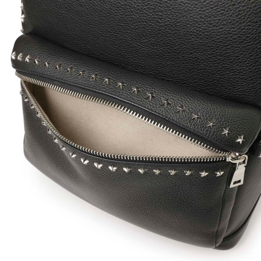 JIMMY CHOO（ジミーチュウ） バックパック WILMER リュック ブラック