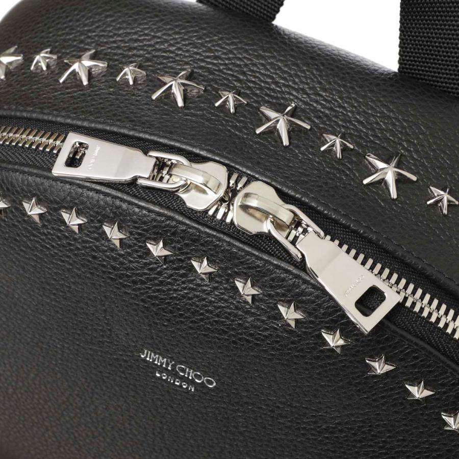 JIMMY CHOO（ジミーチュウ） バックパック WILMER リュック ブラック