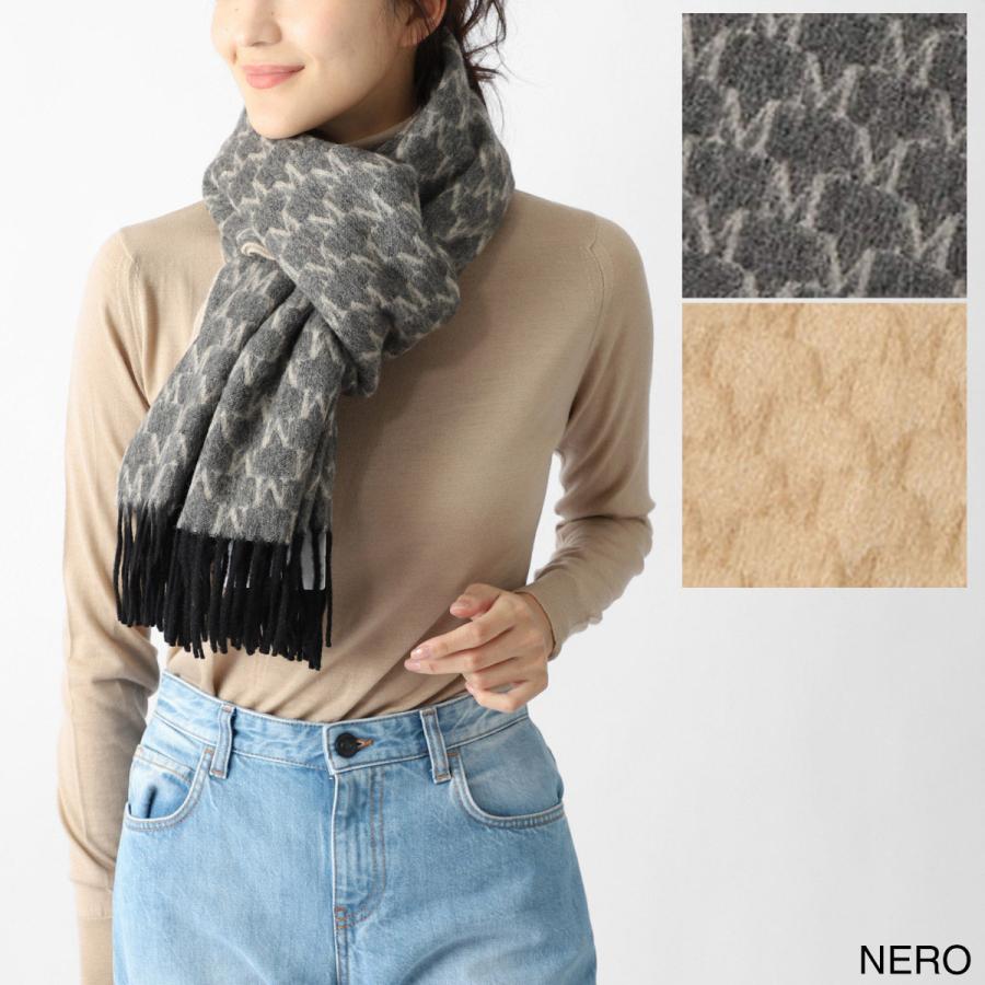 [あす着] マックスマーラ Max Mara マフラー ストール レディース WKLOGO Max Mara（マックスマーラ） マフラー WKLOGO ストール レディース