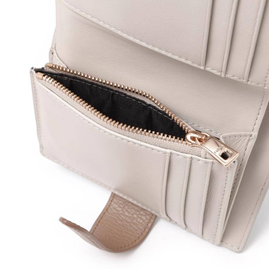 FURLA（フルラ） FURLA 2つ折り財布 小銭入れ付き SOFIA GRAINY ブルー