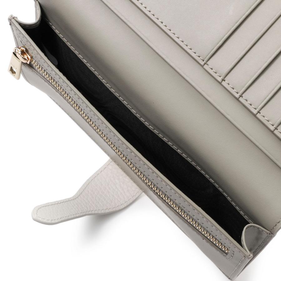 ✨極美品✨フルラ SOFIAGRAINY 長財布 レザー シンプル グレー FURLA（フルラ） 長財布 小銭入れ付き SOFIA GRAINY グレー レディース