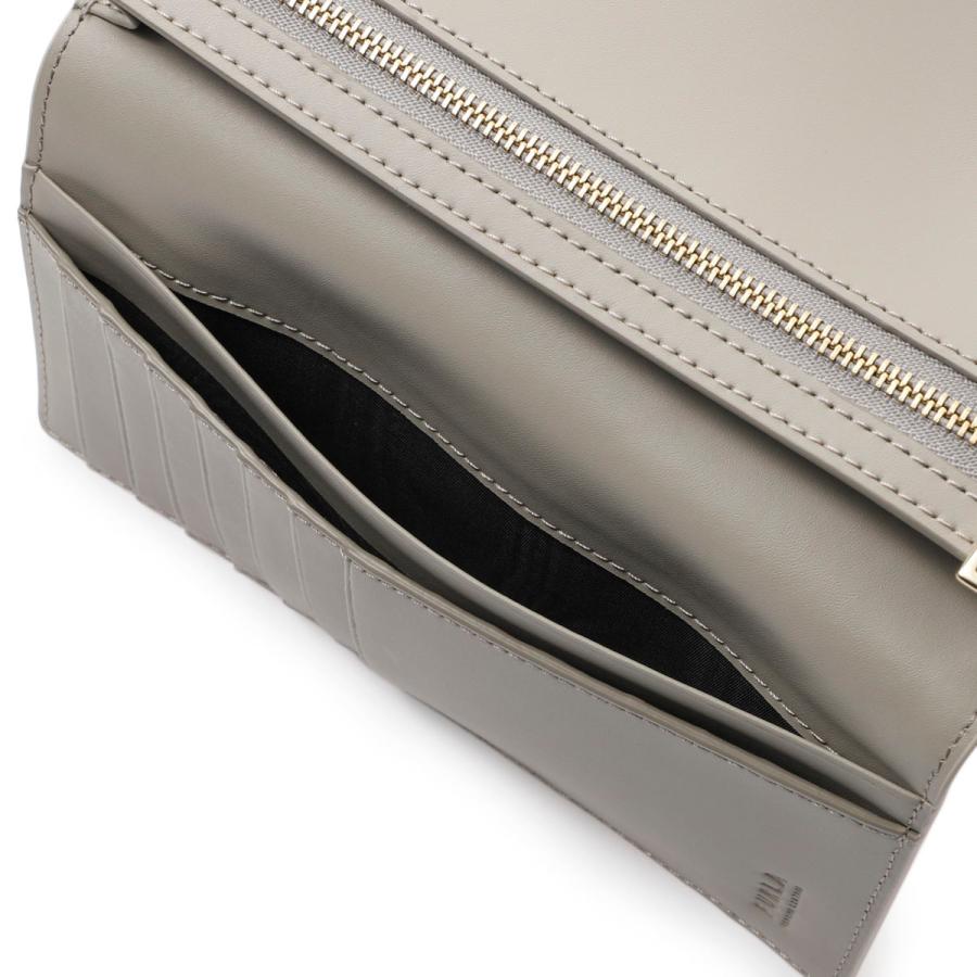 FURLA（フルラ） 長財布 小銭入れ付き SOFIA GRAINY グレー レディース