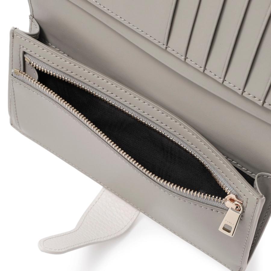 FURLA（フルラ） 長財布 小銭入れ付き SOFIA GRAINY グレー レディース