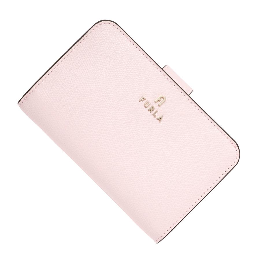 FURLA フルラ 二つ折り財布 小銭入付き WP00314 ARE000 4504S FURLA CAMELIA カメリア レディース ピンク フルラ FURLA 二つ折り財布 カメリア ピンク レディース FURLA WP00314