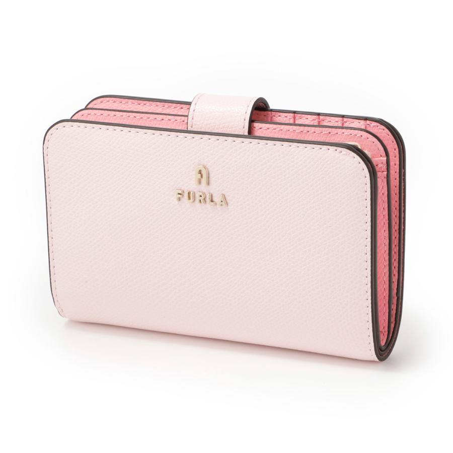 FURLA（フルラ） FURLA 2つ折り財布 小銭入れ付き CAMELIA ピンク